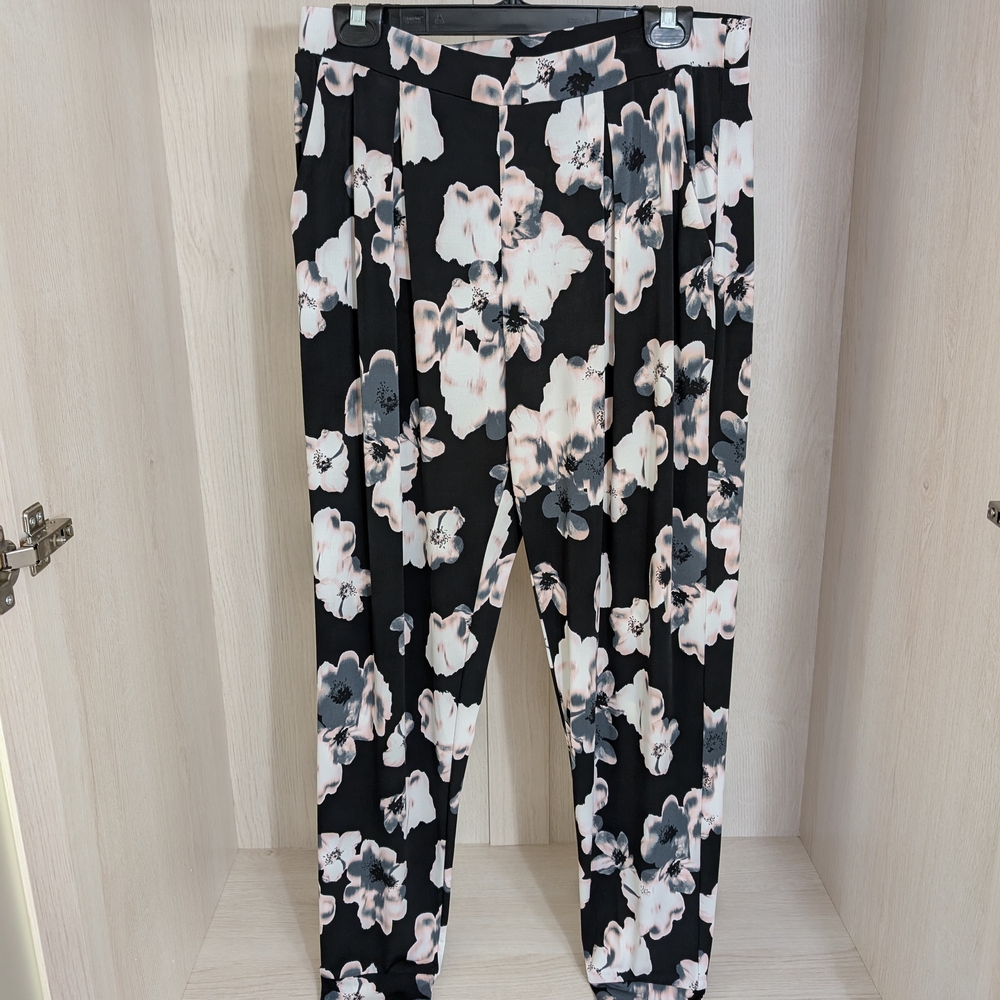 Floral Print Pants